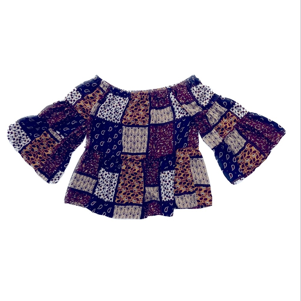 Blouse good as new.